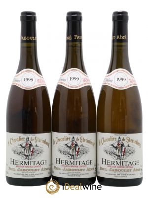 Hermitage Chevalier de Sterimberg Paul Jaboulet Ainé  1999 - Lot of 3 Bottles