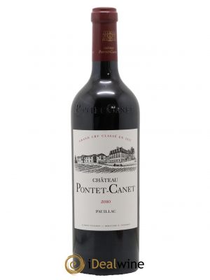 Château Pontet Canet 5ème Grand Cru Classé  2010 - Lot of 1 Bottle
