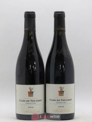 Clos de Vougeot Grand Cru Castagnier (Domaine)  2016 - Lot of 2 Bottles