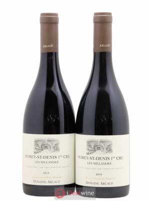Morey Saint-Denis 1er Cru Les Millandes Arlaud  2019 - Lot de 2 Bouteilles
