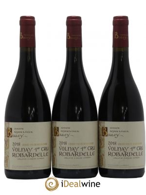 Volnay 1er Cru Les Robardelle Domaine Bouley 2018 - Lot of 3 Bottles
