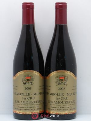 Chambolle-Musigny 1er Cru Les Amoureuses Serveau (Domaine)  2005 - Lot of 2 Bottles