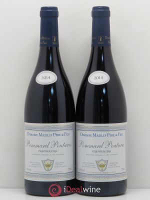 Pommard 1er Cru Poutures Domaine Mazilly Pere & Fils (no reserve) 2014 - Lot of 2 Bottles