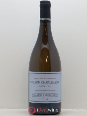 Corton-Charlemagne Grand Cru Bruno Clair (Domaine)  2016 - Lot de 1 Bouteille