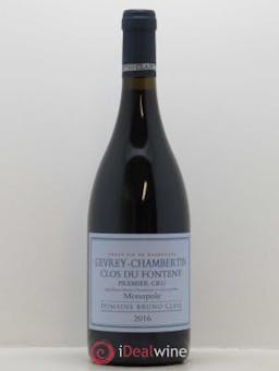 Gevrey-Chambertin 1er Cru Clos du Fonteny Bruno Clair (Domaine)  2016 - Lot of 1 Bottle