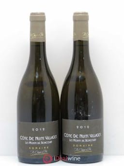 Bourgogne Cotes de Nuits Village Les Monts de Boncourt Domaine Chopin & fils 2012 - Lot of 2 Bottles