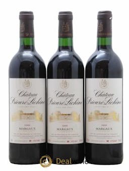 Château Prieuré Lichine 4ème Grand Cru Classé  2000 - Lotto di 3 Bottiglie
