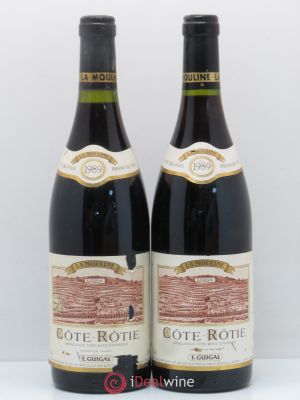 Côte-Rôtie La Mouline Guigal  1989 - Lot of 2 Bottles