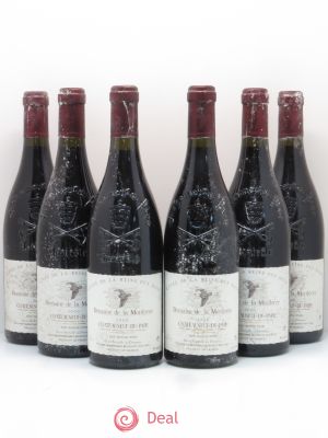Châteauneuf-du-Pape Cuvée de la Reine des Bois Famille Delorme  2000 - Lot of 6 Bottles
