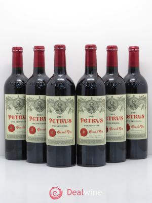 Petrus  2014 - Lot of 6 Bottles