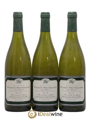 Puligny-Montrachet Les Meix Domaine Guillemard Clerc 2015 - Lot de 3 Bottles