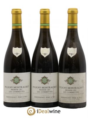 Puligny-Montrachet 1er Cru Les Combettes Remoissenet Père et Fils  2013 - Lot of 3 Bottles