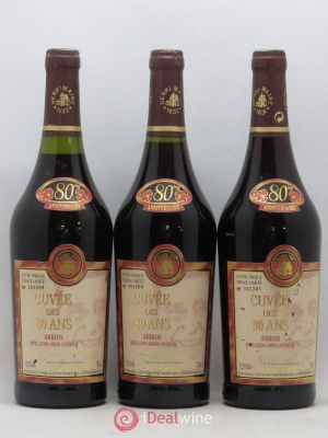 Arbois Cuvée des 80 ans Henri Maire 1990 - Lot of 3 Bottles