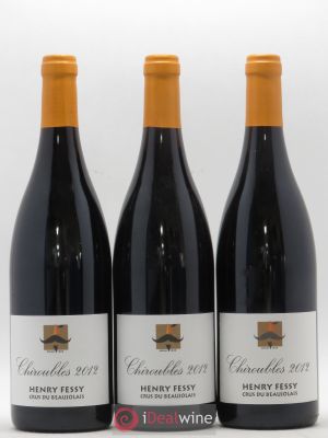 Chiroubles Henri Fessy (no reserve) 2012 - Lot of 3 Bottles