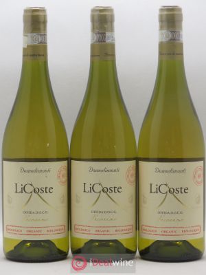 Italie Domodimonti Offida LiCoste Pecorino (no reserve) 2018 - Lot of 3 Bottles