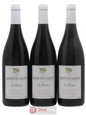 Menetou-Salon La Bétoine Leon Vatan 2016 - Lot of 3 Bottles