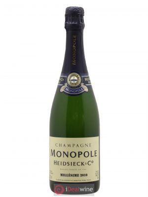 Champagne Monopole Heidsieck Brut millésimé 2010 - Lot de 1 Bouteille