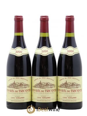 Rhône Coteaux Du Tricastin Domaine Du Vieux Micocoulier 2000 - Lot of 3 Bottles
