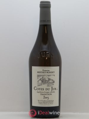 Côtes du Jura Tradition Berthet-Bondet  2015 - Lot de 1 Bouteille