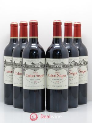 Château Calon Ségur 3ème Grand Cru Classé  2014 - Lot of 6 Bottles
