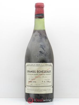 Grands-Echezeaux Grand Cru Domaine de la Romanée-Conti  1970 - Lot de 1 Magnum