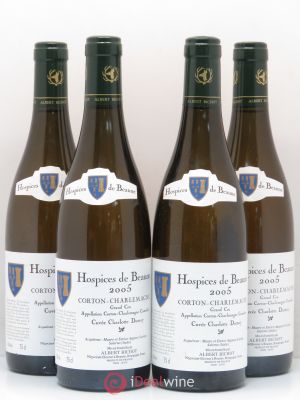 Corton-Charlemagne Grand Cru Cuvée Charlotte Dumay Hospices de Beaune Bichot 2005 - Lot of 4 Bottles