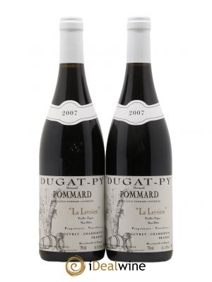 Pommard La Levrière Dugat-Py Vieilles Vignes 2007 - Lot de 2 Bouteilles