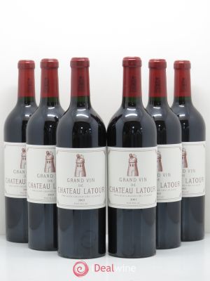 Château Latour 1er Grand Cru Classé  2003 - Lot of 6 Bottles