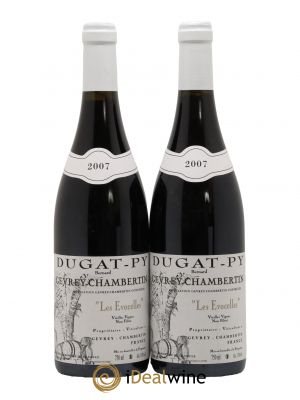 Gevrey-Chambertin Les Evocelles Vieilles Vignes Dugat-Py 2007 - Lot de 2 Bottles