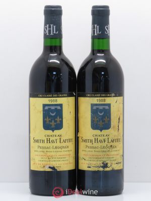 Château Smith Haut Lafitte Cru Classé de Graves  1988 - Lot of 2 Bottles