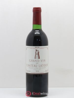 Château Latour 1er Grand Cru Classé  1979 - Lot de 1 Bouteille