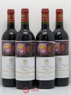 Château Mouton Rothschild 1er Grand Cru Classé  1998 - Lot of 4 Bottles