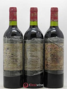 Cahors cuvée particulière Château Lamartine 1996 - Lot of 3 Bottles