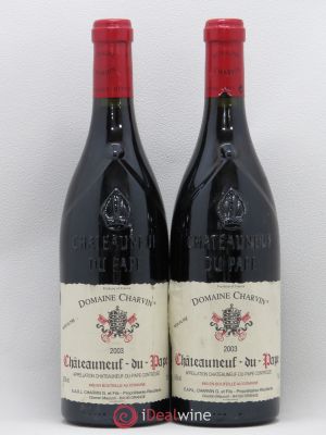 Châteauneuf-du-Pape Charvin (Domaine)  2003 - Lot of 2 Bottles