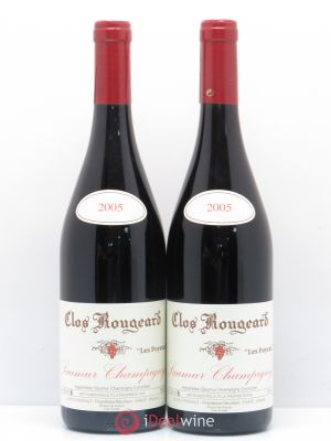 Saumur-Champigny Les Poyeux Clos Rougeard  2005 - Lot of 2 Bottles