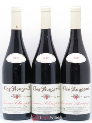 Saumur-Champigny Le Bourg Clos Rougeard  2007 - Lot of 3 Bottles
