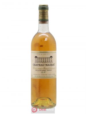 Château Nairac 2ème Grand Cru Classé  1980 - Lot of 1 Bottle