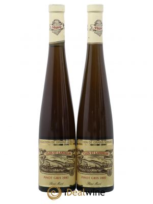 Alsace Pinot Gris Sélection de Grains Nobles Clos Saint-Landelin R. Muré 50cl 2002 - Lot of 2 Bottles