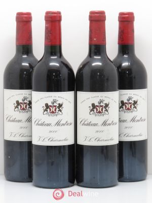 Château Montrose 2ème Grand Cru Classé  2000 - Lot of 4 Bottles