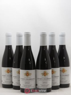 Gevrey-Chambertin Thierry Mortet 2012 - Lot of 6 Half-bottles