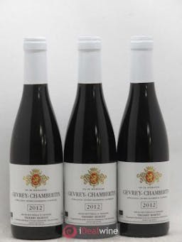 Gevrey-Chambertin Thierry Mortet 2012 - Lot of 3 Half-bottles