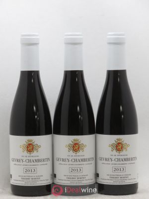 Gevrey-Chambertin Thierry Mortet 2013 - Lot of 3 Half-bottles