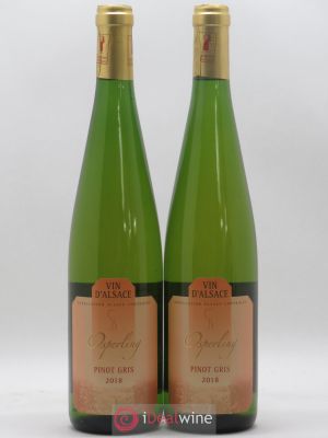 Alsace Pinot Gris Osperling Maurice Schueller (no reserve) 2018 - Lot of 2 Bottles