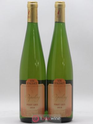 Alsace Pinot Gris Osperling Maurice Schueller (no reserve) 2018 - Lot of 2 Bottles