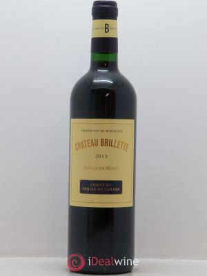 Château Brillette Cru Bourgeois  2015 - Lot of 1 Bottle