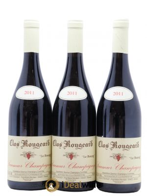 Saumur-Champigny Le Bourg Clos Rougeard  2011 - Lot of 3 Bottles