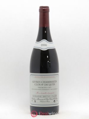 Gevrey-Chambertin 1er Cru Clos Saint-Jacques Bruno Clair (Domaine)  2006 - Lot of 1 Bottle