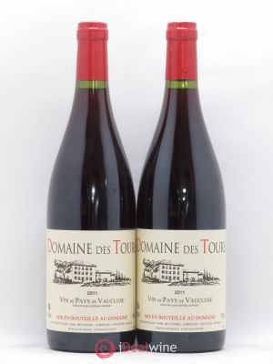 IGP Vaucluse (Vin de Pays de Vaucluse) Domaine des Tours Domaine des Tours E.Reynaud  2011 - Lot de 2 Bouteilles