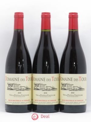 IGP Vaucluse (Vin de Pays de Vaucluse) Domaine des Tours Domaine des Tours E.Reynaud  2016 - Lot de 3 Bouteilles