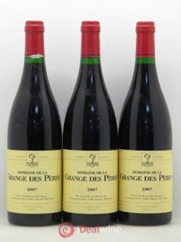 IGP Pays d'Hérault Grange des Pères Laurent Vaillé  2007 - Lot of 3 Bottles